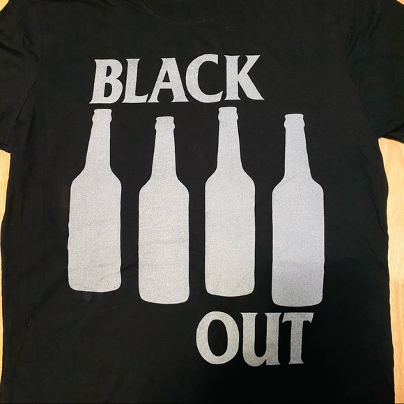 NWT Mens Too Fast Black Out graphic t shirt - Picture 3 of 4